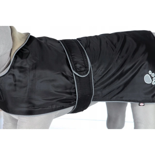 Плащ для собак Trixie світловідбивний M 45 см Black (4011905305158)