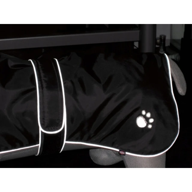 Плащ для собак Trixie світловідбивний M 45 см Black (4011905305158)