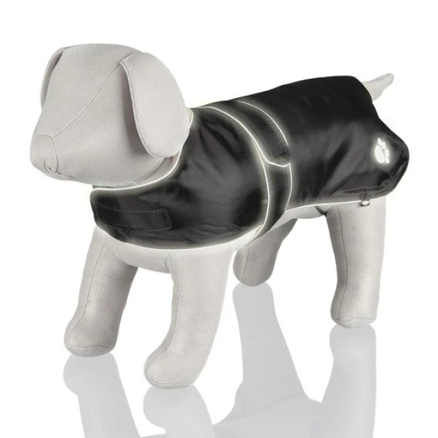 Плащ для собак Trixie светоотражающий L 60 см Black (4011905305189)