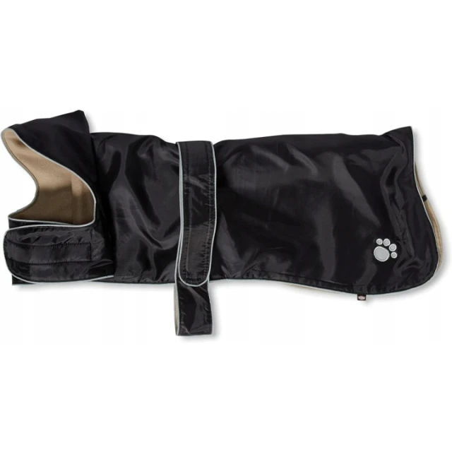 Плащ для собак Trixie світловідбивний XL 70 см Black (4011905305196)