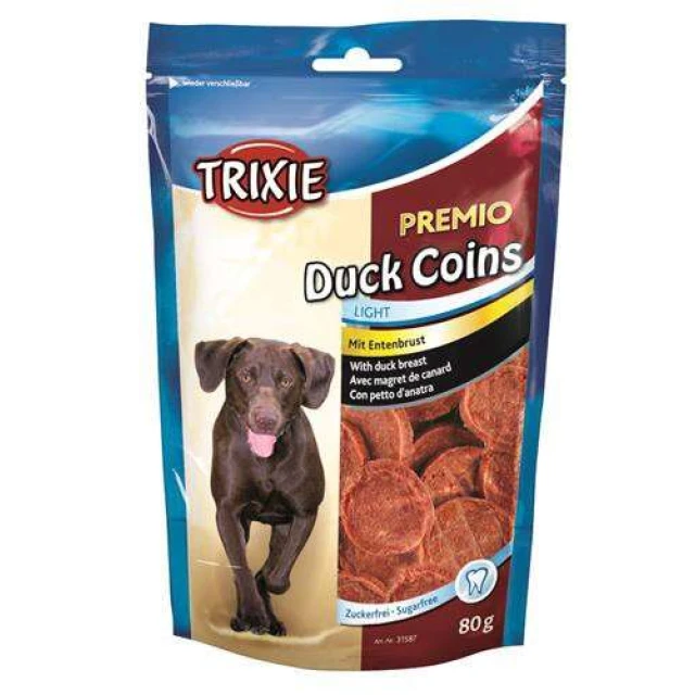 Ласощі для собак Trixie Premio кільця з качки 80 г (4011905315874)
