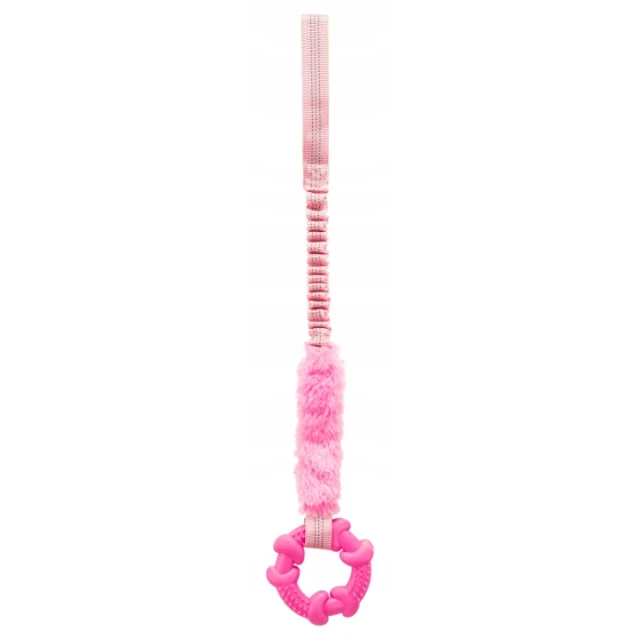 Іграшка для собак Trixie Bungee Tugger з кільцем і амортизатором 10/56 см (4011905328683)