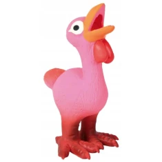 Игрушка для собак Trixie Курица латексная со squeaker 14 см (4011905352671)
