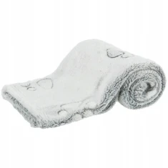 Плед для собак та котів Trixie Nando 100x70 см Light Grey (4011905378480)