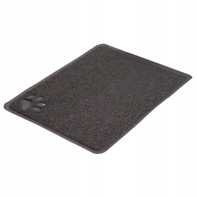 Килимок під туалет для котів Trixie ПВХ 40 x 60 см Grey (4011905403823)