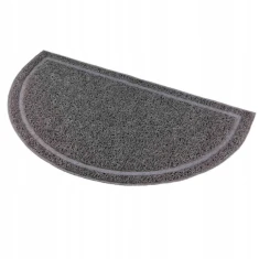 Килимок під туалет для котів Trixie ПВХ 59 x 35 см Grey (4011905403861)