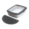Килимок під туалет для котів Trixie ПВХ 59 x 35 см Grey (4011905403861)