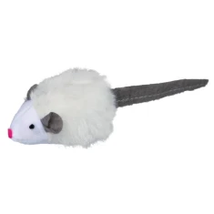 Іграшка для котів Trixie Мишка Squieky з хутром 6.5 см 12 шт (4011905419916)