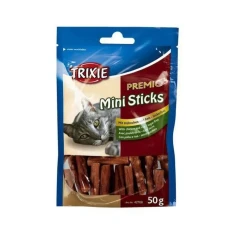 Ласощі для котів Trixie Premio Mini Sticks з куркою та рисом 50 г (4011905427089)