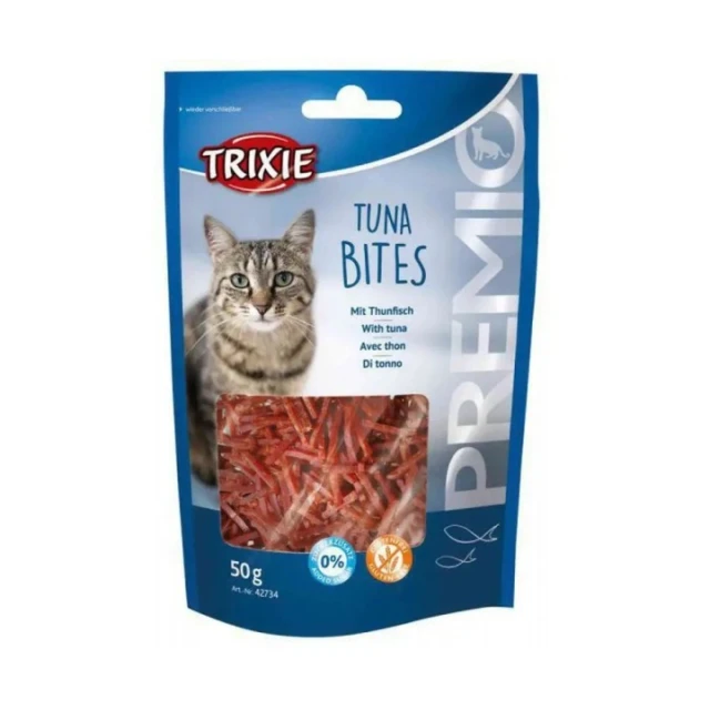 Ласощі для котів Trixie Premio з тунцем смужки 50 г (4011905427348)