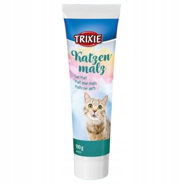 Паста солодова для котів Trixie з травою 100 г (4011905427393)