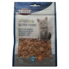 Лакомство для котят Trixie Junior Salmon Clouds с лососем 40 г (4011905427546)