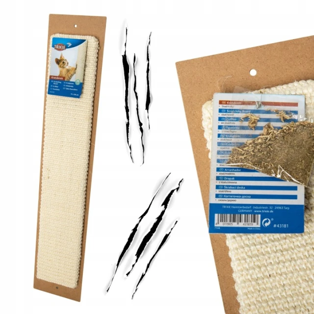 Кігтеточка для котів Trixie 60x11 см Beige (4011905431819)