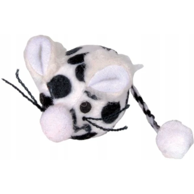 Іграшка для котів Trixie М'ячі плюшеві мишки 4,5 см 36 шт (4011905455419)
