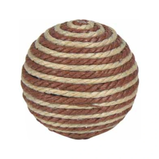 М'яч для котів Trixie сизалевий 4 см Brown/Beige 42 шт (4011905458052)