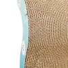 Кігтеточка для котів Trixie Mimi хвиля 50x9x23 см картон Turquoise (4011905480015)