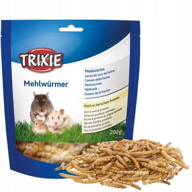 Корм для рептилій Trixie Личинки хрущака 200 г (4011905607962)