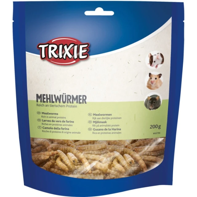 Корм для рептилій Trixie Личинки хрущака 200 г (4011905607962)