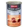 Вологий корм для собак Animonda GranCarno Sensitive з куркою та рисом 400 г (4017721824453)