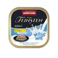 Вологий корм для котів Animonda animanda Adult Milkies з куркою в молочному соусі 100 г (4017721830386)