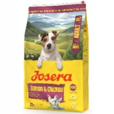 Сухий корм для собак Josera Mini з лососем та куркою 10 кг (4032254785262)