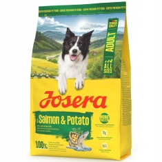 Сухий корм для собак Josera Adult з лососем та картоплею 3 кг (4032254787983)