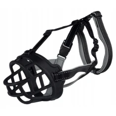 Намордник силіконовий фізіологічний Trixie MuzzleFlex L Black (4047974176146)