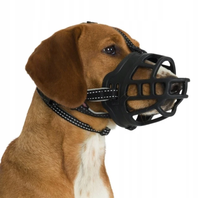 Намордник силіконовий фізіологічний Trixie MuzzleFlex L Black (4047974176146)