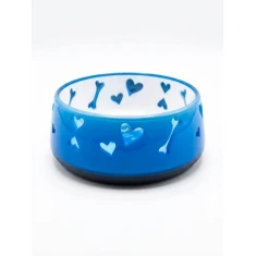 Миска пластикова для собак Trixie Lovely Dog 0,6 л 15 см (4047974244227)