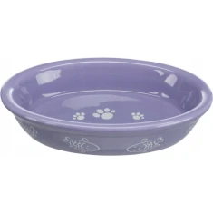 Миска керамічна для котів Trixie овальна 0,2 л 15x10 см (4047974244951)