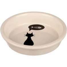 Миска керамічна для котів Trixie 0,25 л 13 см White (4047974244999)