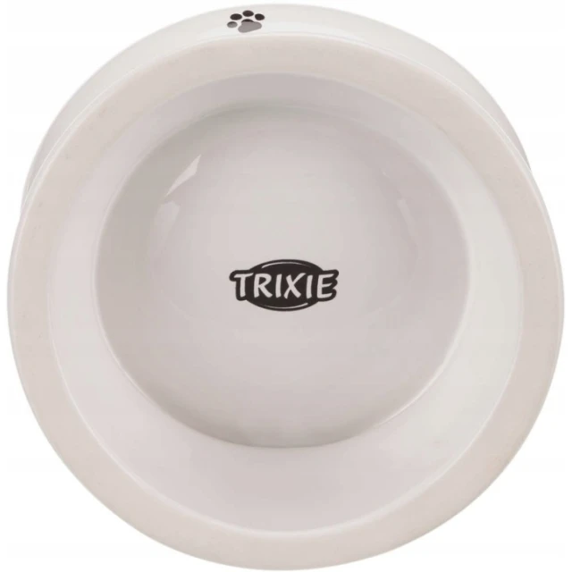 Миска керамічна для котів Trixie ергономічна 0,2 л White (4047974247983)