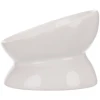 Миска керамічна для котів Trixie ергономічна 0,2 л White (4047974247983)