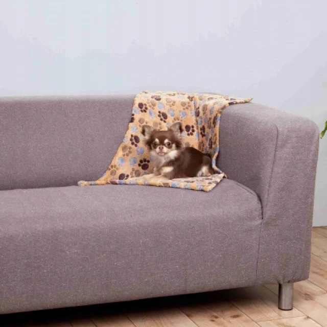 Ковдра для собак і котів Trixie Laslo 75x50 см Beige (4047974372012)