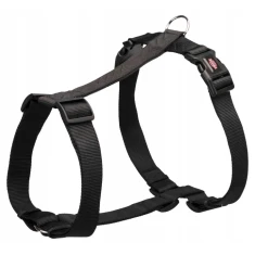 Шлейка для собак Trixie Premium XXL 85–115 см | 38 мм Black (4053032025462)