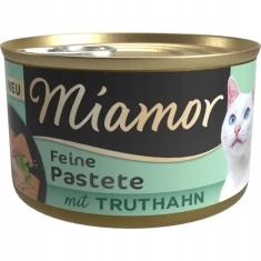 Вологий корм для котів Miamor з індичкою 85 г (42488033)