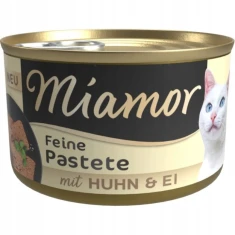 Вологий корм для котів Miamor з куркою та яйцем 85 г (42488040)