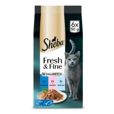 Вологий корм для котів Sheba Fresh&Fine 6 шт x 50 г (4770608268107)