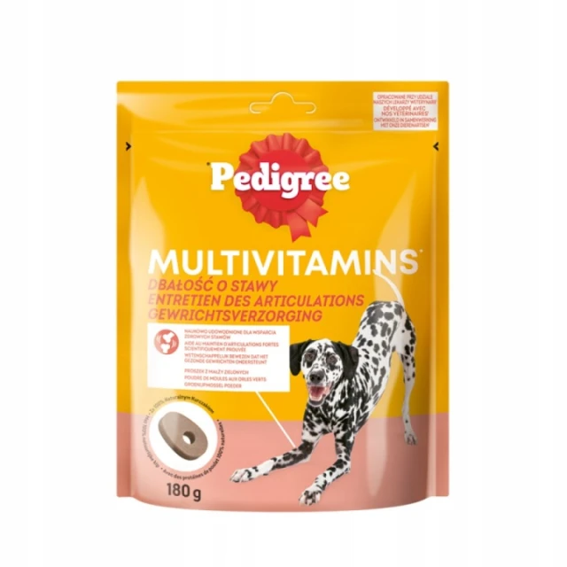Кормова добавка для собак Pedigree Multivitamins для суглобів з куркою 180 г (5010394005302)