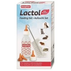 Набір для годування тварин Beaphar Lactol 1 пляшка + 6 сосок + 1 щіточка (5021284176712)