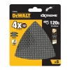 Сітка шліфувальна з липучкою DeWALT 93x93x93 мм P120 5 шт (5035048024126)