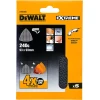 Сітка шліфувальна з липучкою DeWALT 93x93x93 мм P240 5 шт (5035048024133)