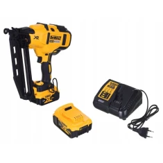 Цвяхозабивний пістолет DeWALT 18V XR BL 16Ga 32-63 мм 2x5Ah + зарядний пристрій (5035048558409)