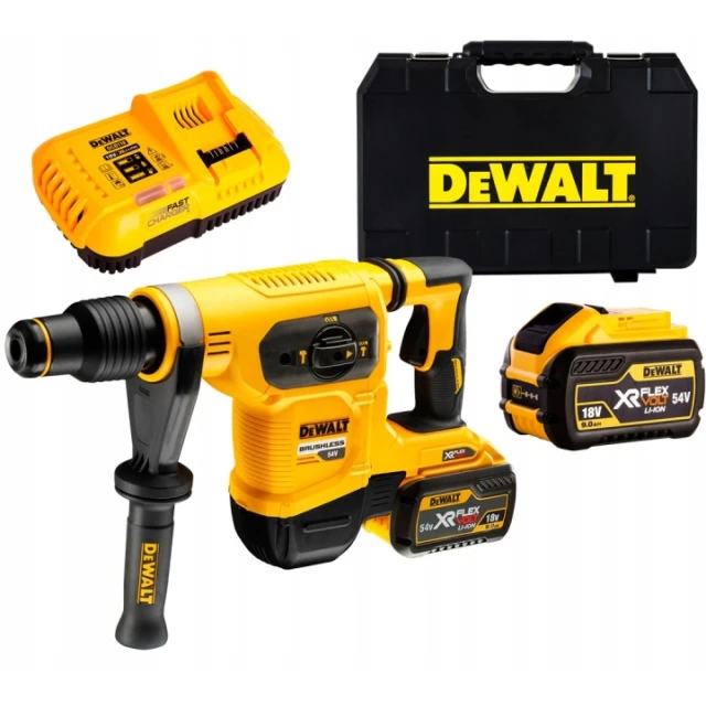 Перфоратор DeWALT 54V XR FLEXVOLT SDS-MAX 6,1J без акумулятора (5035048658314)