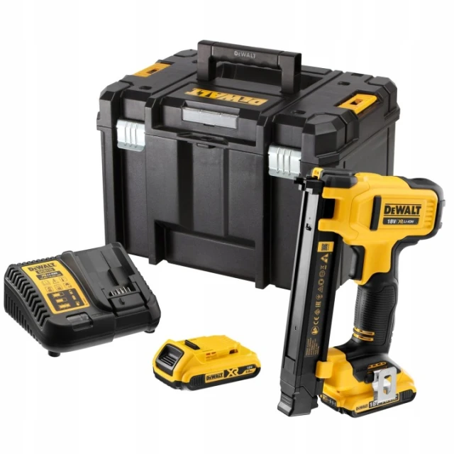 Степлер акумуляторний для кабелів DeWALT 18V XR 2x2Ah TSTAK (5035048712030)