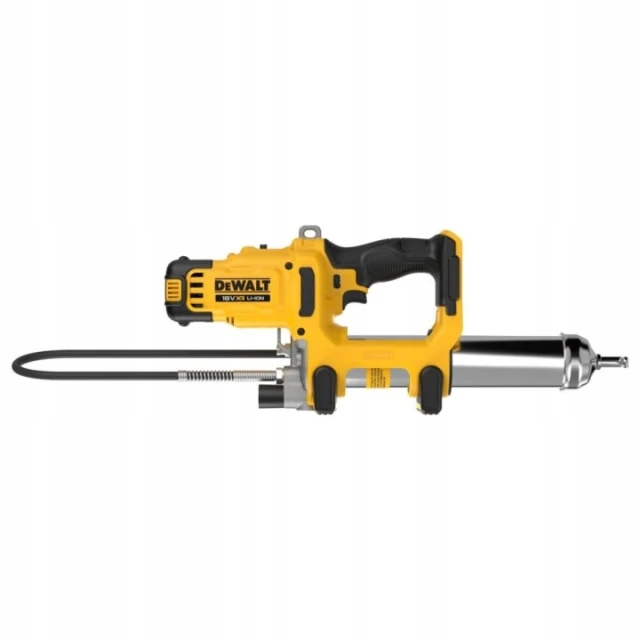 Шприц для змащування DeWALT 18V XR безщітковий body з сумкою (5054905332013)