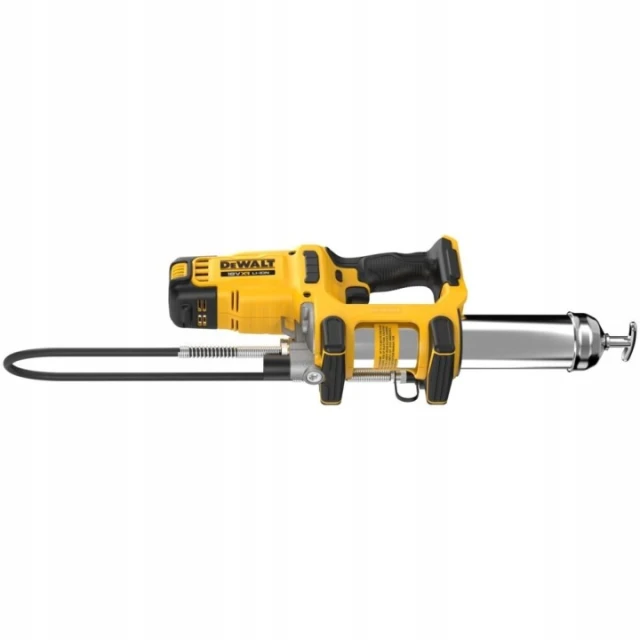 Шприц для змащування DeWALT 18V XR безщітковий body з сумкою (5054905332013)
