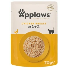 Пауч для котів Applaws з куркою та бульйоном 70 г (5060708563219)