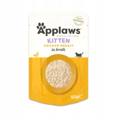 Вологий корм для кошенят Applaws Kitten з куркою в бульйоні 50 г (5060708563370)
