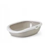 Туалет для котів SAVIC Gizmo L 52x39,5x15 см White-Mocca (5411388201616)